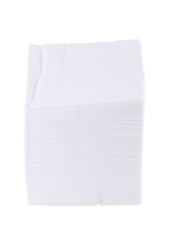 EcoQuality 2-Ply White Dinner Napkins 15 x 17, White 250/pk, Everyday Napkins, Perfect for Restaurants, Diners, Bodegas & Home - Image 1